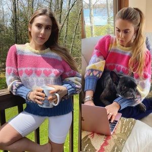 BNWT LoveShackFancy // Shirelle Pullover Sweater